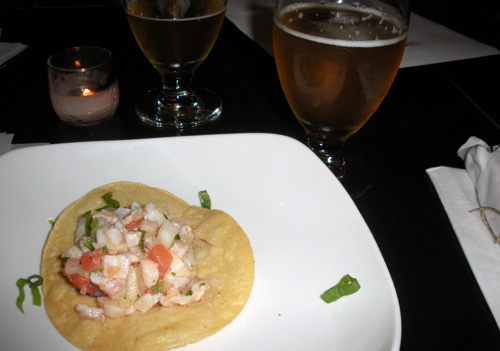 Golden Cap Saison Ceviche