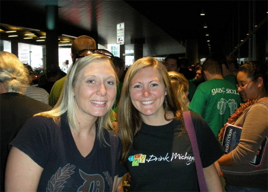 In line at the GABF