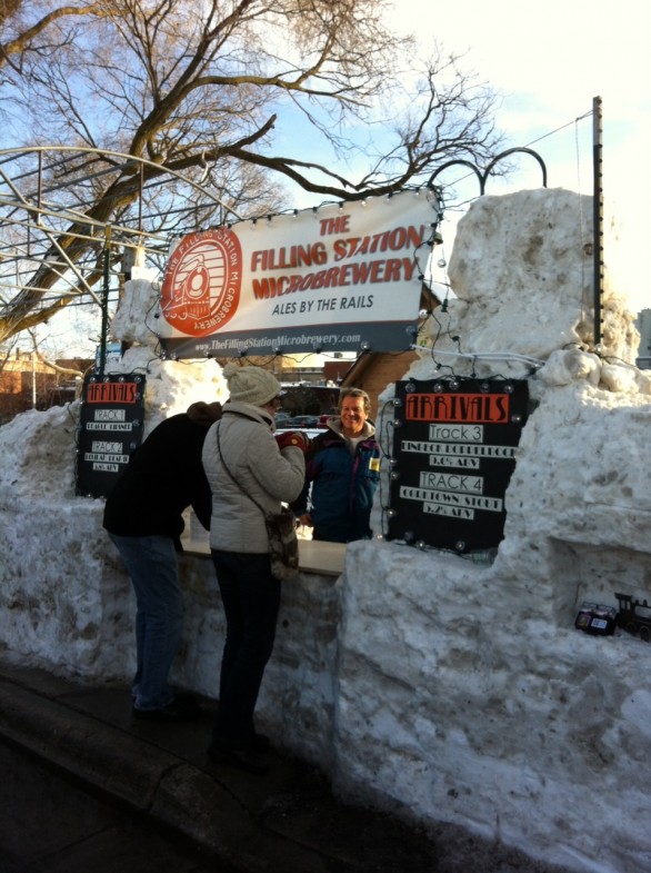 snow fort