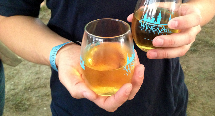 wine glasses