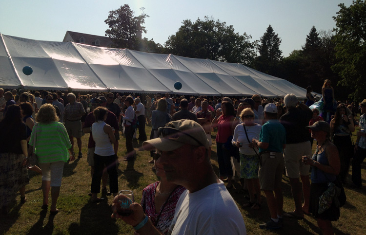 wine tent