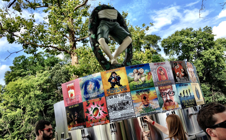 shorts brewing at summer beer fest