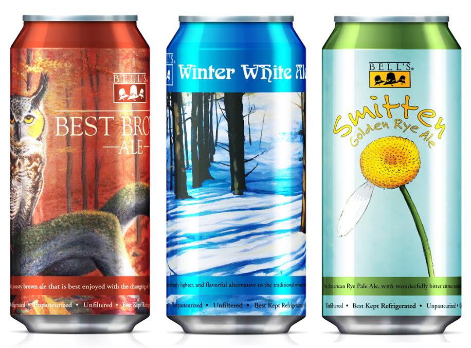 Bell's Beer cans